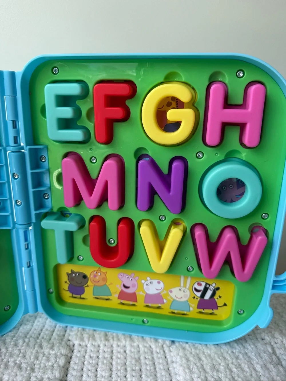 Peppa Pig Alphabet Case